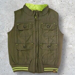OshKosh B'gosh Boys Green Vest Size 5T